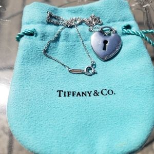 Tiffany & Co. Keyhole Heart Necklace